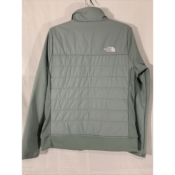 North Face Mashup Light Sage Green Jacket Coat Womens L - Picture 5 of 9